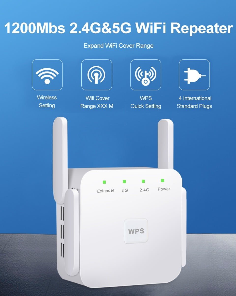 WiFi repeaters and extenders  - 5G