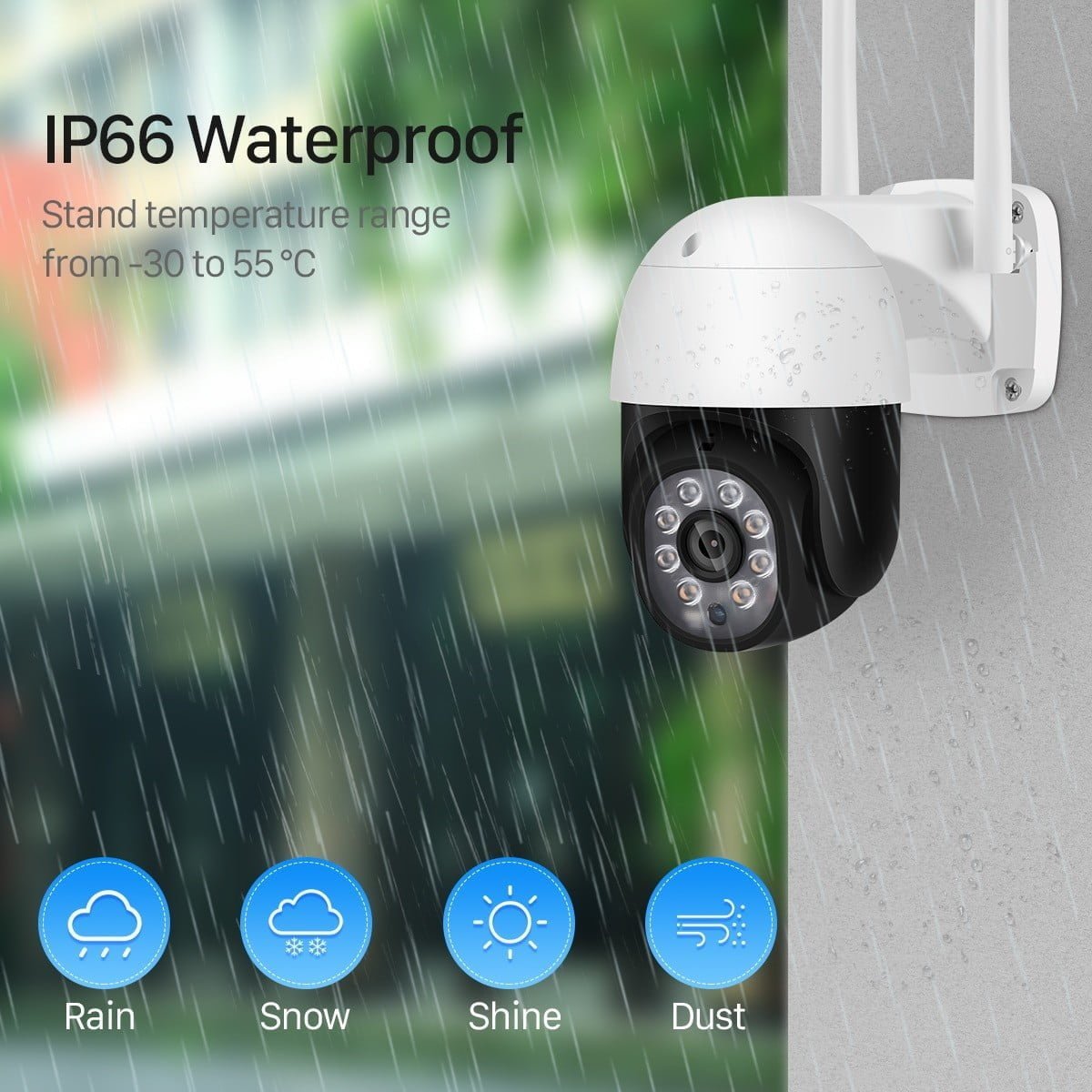 ip66 waterproof works on -30c