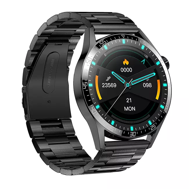 H40 Smart Watch black metal