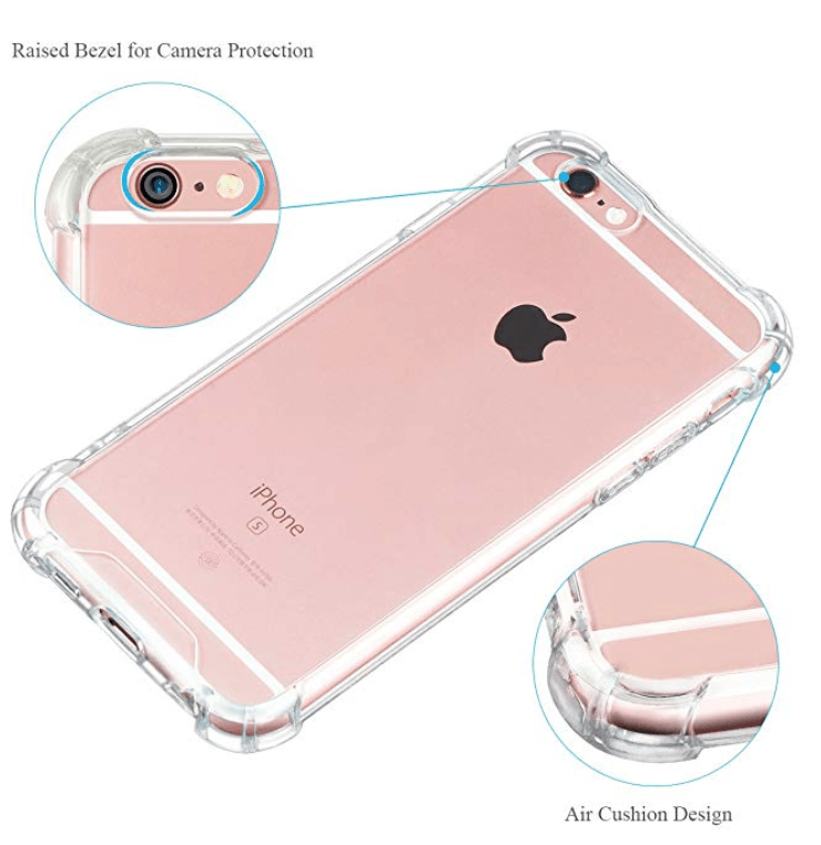 Iphone case – Shock Proof Clear Case for Iphone 6 | 6plus | 6s | 6s plus | 7 | 7 plus | 8 | 8 plus