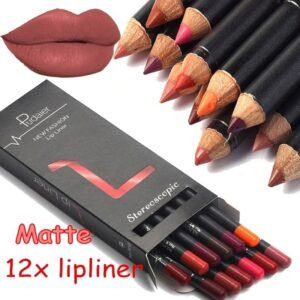 12 Colors Lip Liner Pencil