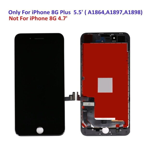 LCD Parts Iphone For 8 Plus with digitizer assembly