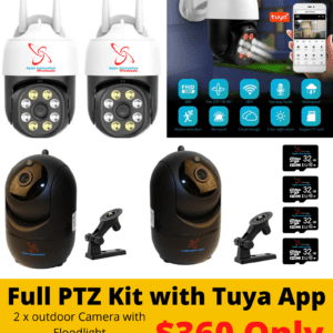 Tuya Wifi Customize Camera Security Kit