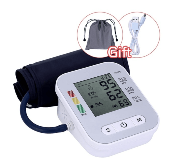 Electric Blood Pressure measurement with voice description - automatic
