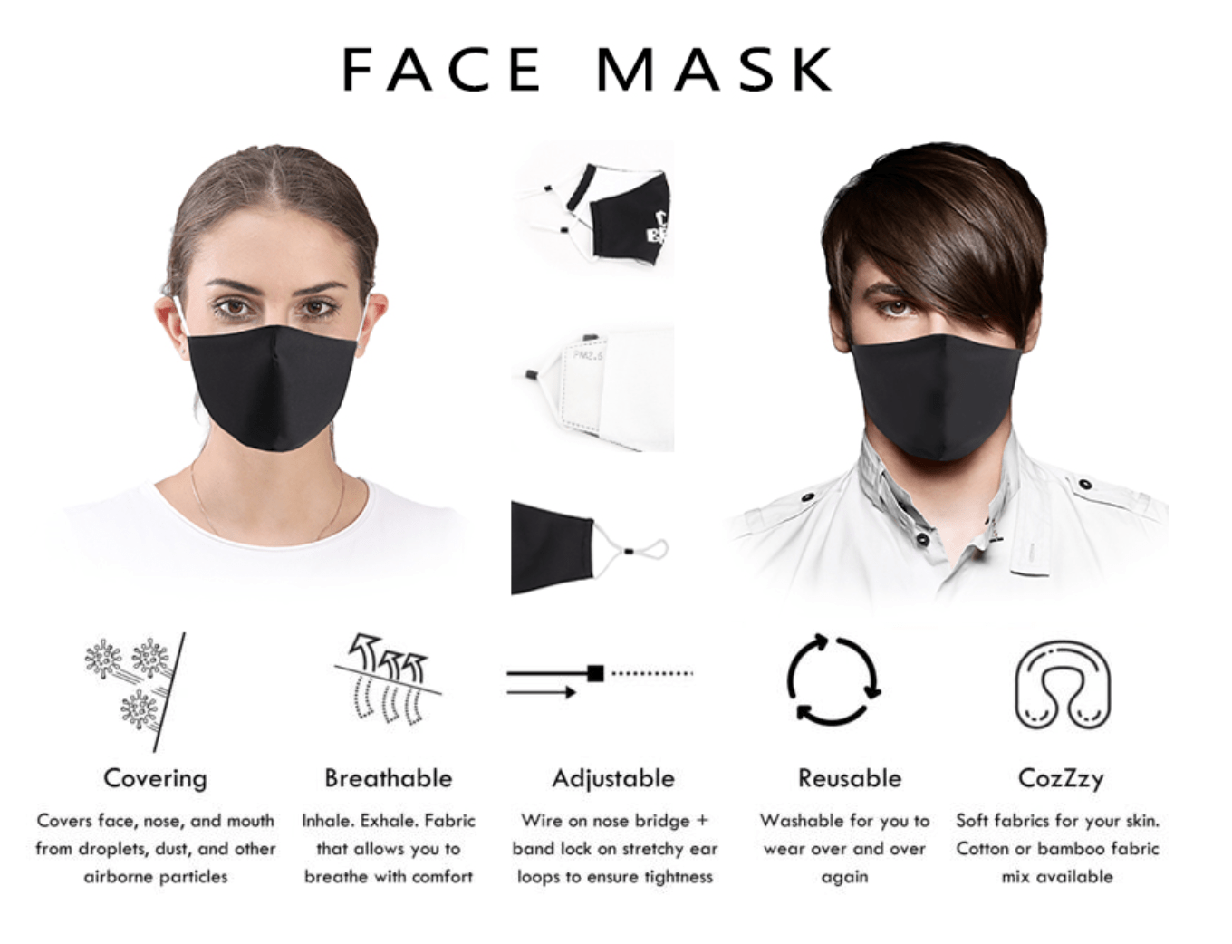 Cloth face-mask in canada buy online in Canada | USA