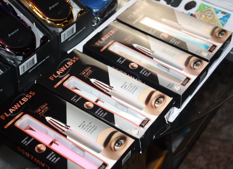 Hair Removal with rechargeable batteries