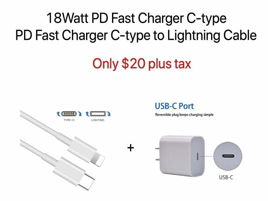 usb c 18w charger Bundle Offer