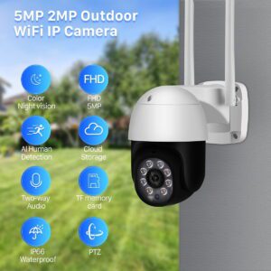 5mp Al-Outdoor Security-camera