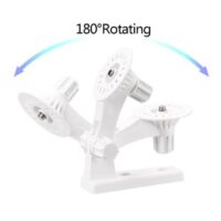 White wall bracket for Security Camera