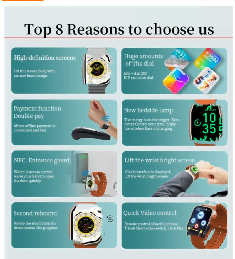 Smart Watch X8+ Ultra - Image 3