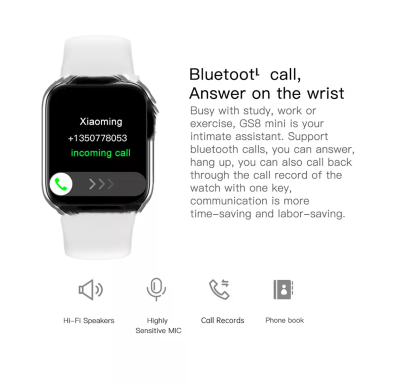 Smart Watch GS8 mini 8 - Image 3