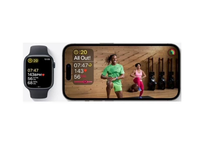 Apple Watch Series 8 (GPS and Cellular 45MM) silver - Image 4