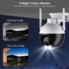 Max to high quality 360 Security Camera with Night Vision - ICSee App - Image 2